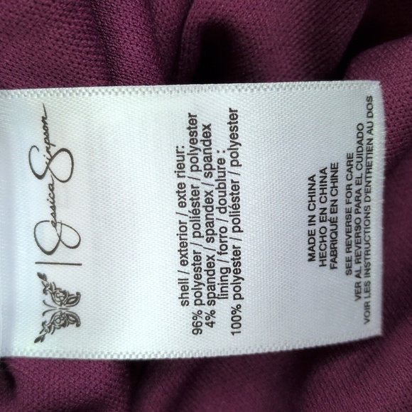 Jessica Simpson Mukami Open Stitch Pullover Magenta Purple - Picture 13 of 16